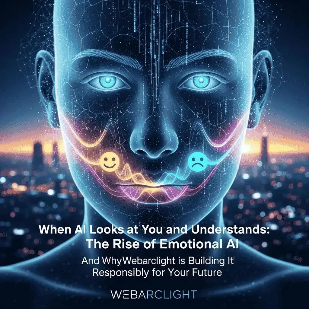 When AI Looks at You and Understands: The Rise of Emotional AI (And Why Webarclight is Building It Responsibly for Your Future) 